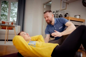 Mobiles Training zuhause Dresden zur Fettverbrennung von viszeralem Bauchfett in Dresden Neustadt